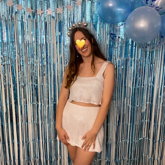 Show Me Your Mumu sequined tank top and skort - Picture 3 of 9